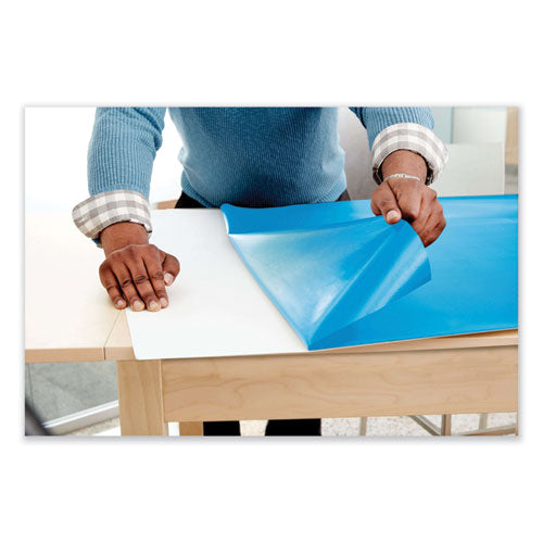 Image of Post-it® DEF6X4 Dry Erase Surface, Laminate Film, 72" x 7 mil x 48", White