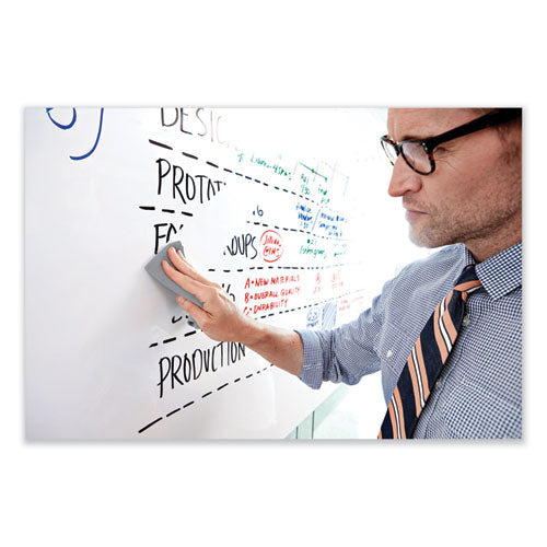 Image of Post-it® DEF4X3 Dry Erase Surface, Laminate Film, 48" x 7 mil x 36", White