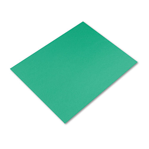 Image of Pacon® P5466-1 Four-Ply Railroad Board, 22 X 28, Holiday Green, 25/carton