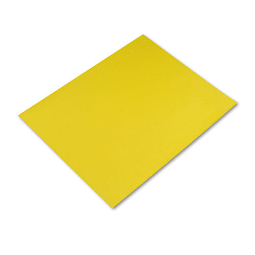 Image of Pacon® P5472-1 Four-Ply Railroad Board, 22 X 28, Lemon Yellow, 25/carton
