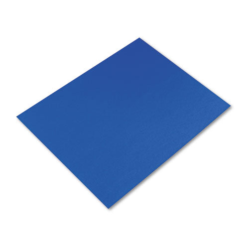Image of Pacon® P5465-1 Four-Ply Railroad Board, 22 X 28, Dark Blue, 25/carton
