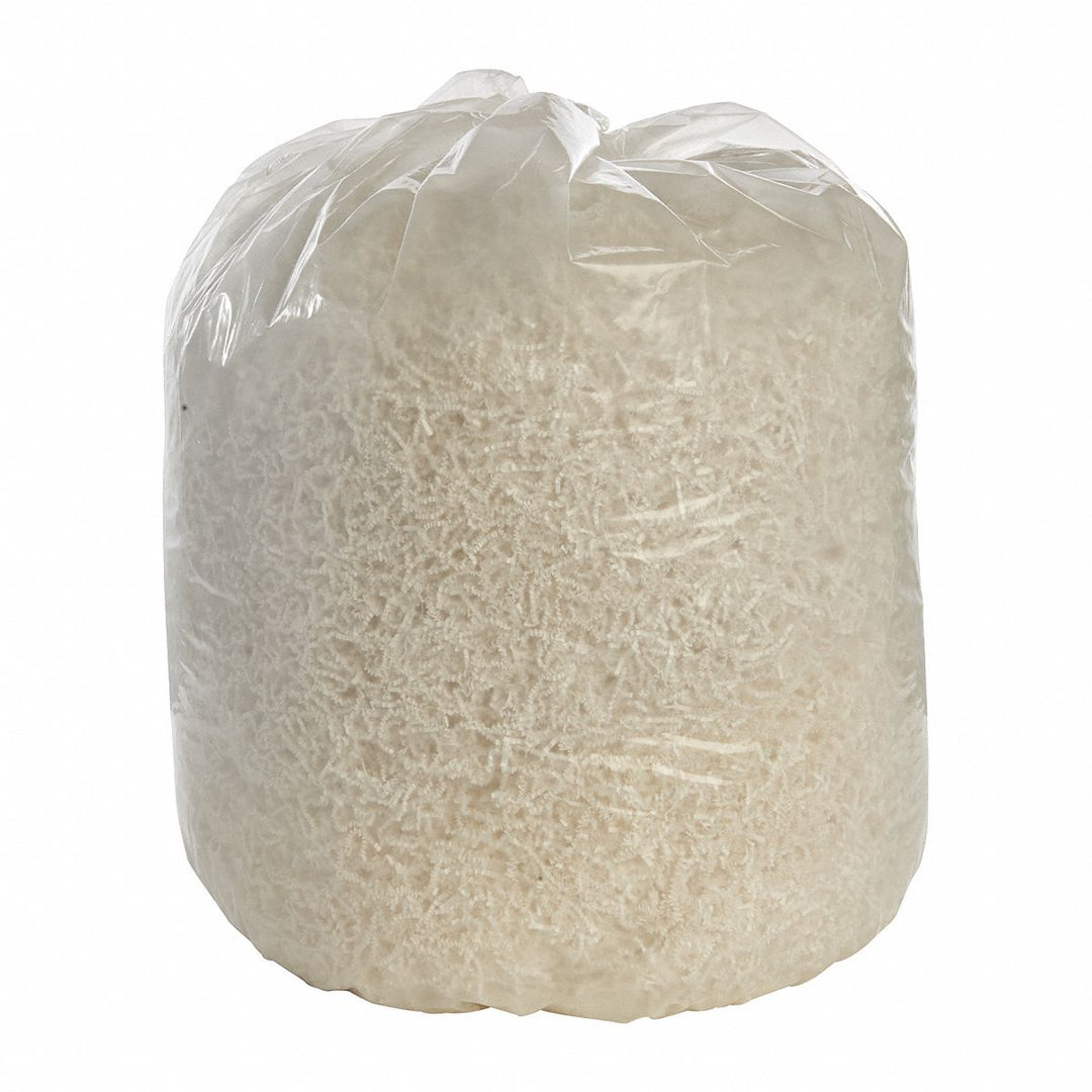 Bags, HDPE Rolls, 60 Gal, 43 X 48, Natural, 16 Mic, 200 Bags/CS (10 Rolls of 20)