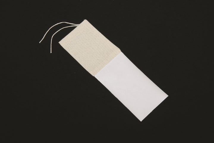 Image of Mailing Bag, Cotton, Unbleached, Natural Color, 3" x 4", 100/Bundle, Case of 24 Bundles