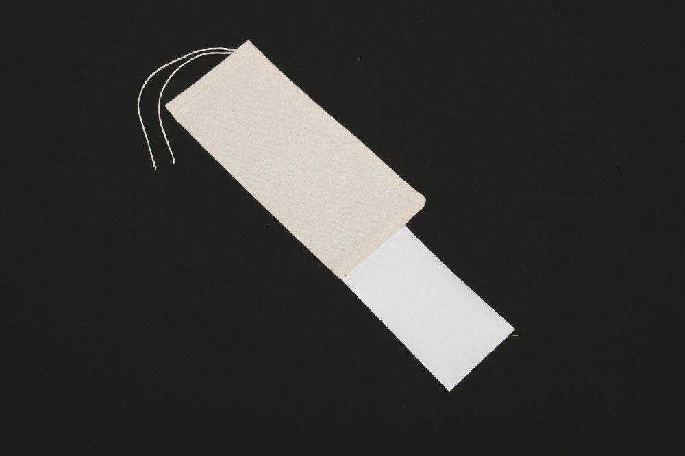 Image of Mailing Bag, Cotton, Unbleached, Natural Color, 4" x 9"