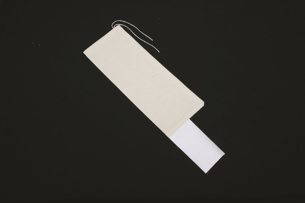 Mailing Bag, Cotton, Unbleached, Natural Color, 5-1/2" x 14"