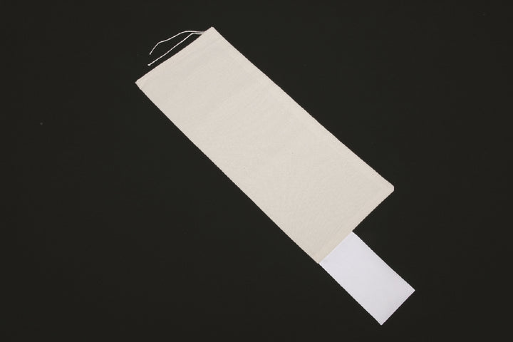 Mailing Bag, Cotton, Unbleached, Natural Color, 7-1/2" x 18"