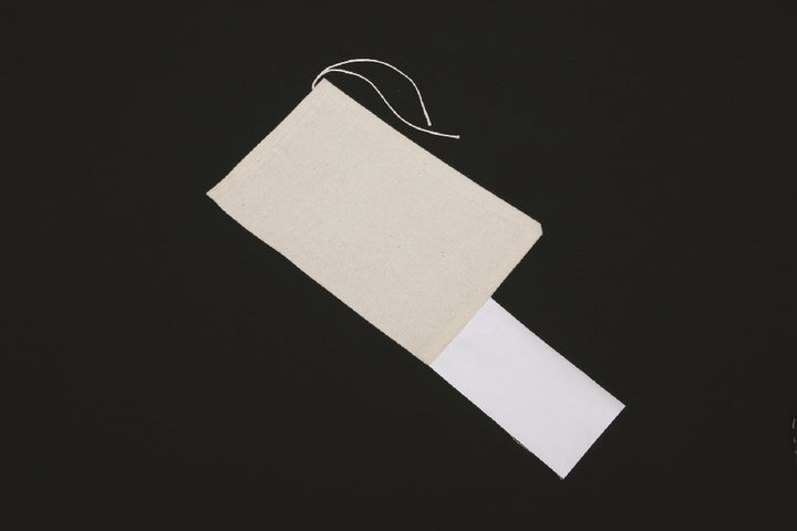 Image of Mailing Bag, Cotton, Unbleached, Natural Color, 6" x 9", 100/Bundle, Case of 12 Bundles
