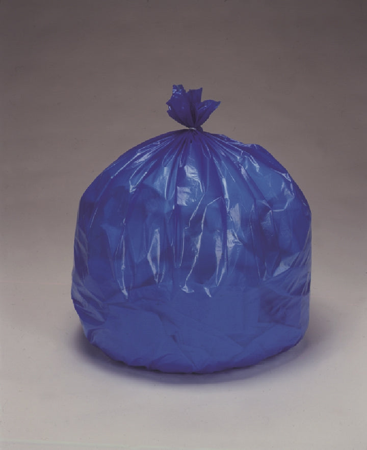 Image of SKILCRAFT® ProPerformance Can Liners, Linear Low Density, Extra Heavy Duty, Blue, 33" x 39" - 33 Gallon - 1.3mil