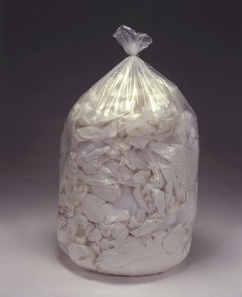Image of SKILCRAFT® ProPerformance Can Liners, Linear Low Density, Regular Duty, Clear, 24" x 32" - 12-16 Gallon