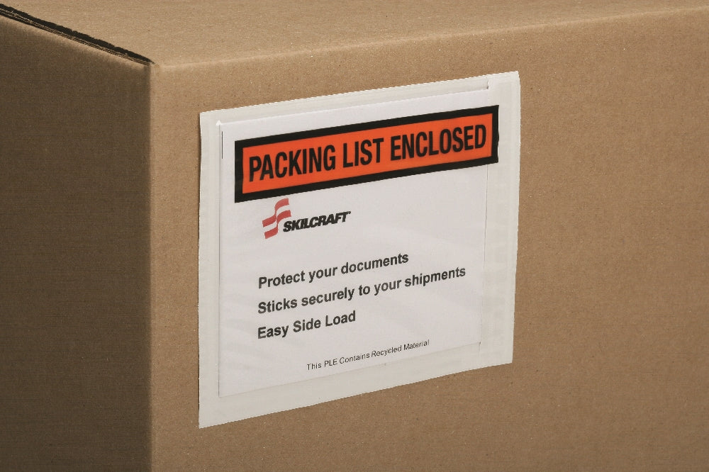 Image of SKILCRAFT® Packing List Envelope, 100/Package, 1 Package