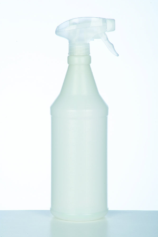 Image of SKILCRAFT® Recyclable Plastic Trigger Spray Bottle, 24 oz Capacity, 3/Package, Case of 4 Packages