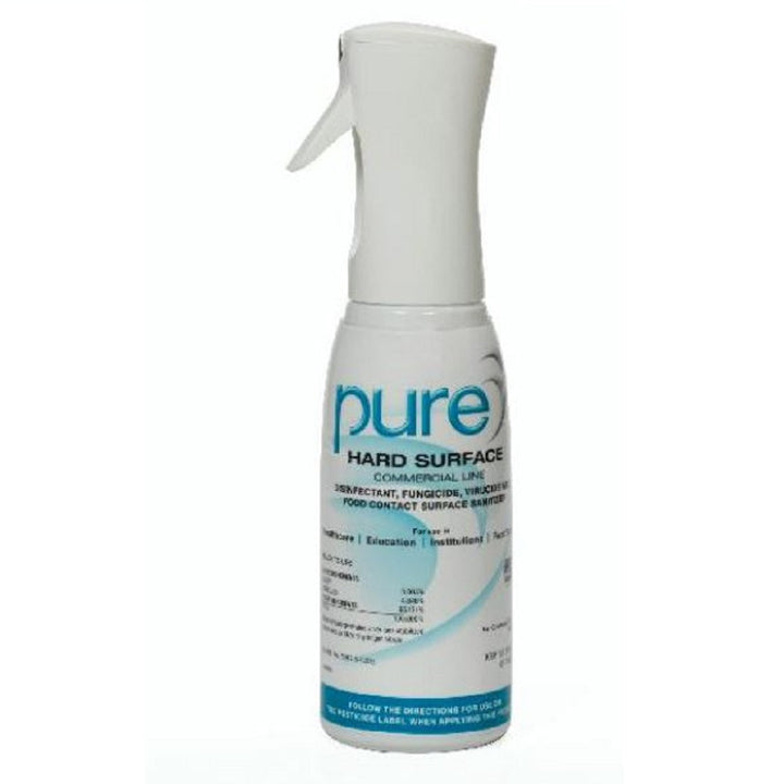 PURE® Hard Surface Disinfectant - 20 oz Pre-Labeled Spray Bottle - Empty, Case of 12