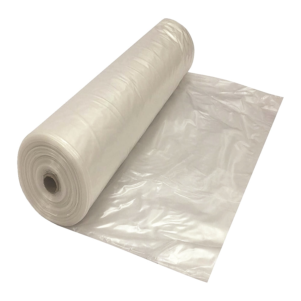 Image of SKILCRAFT® Plastic Sheeting, Clear, 12' x 100'