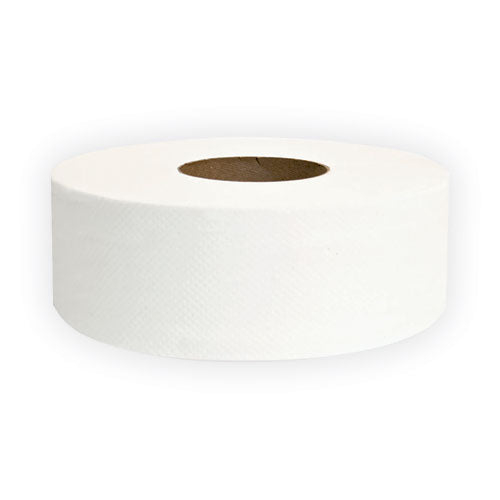 Image of GEN GEN202 JRT Jumbo Bath Tissue, Septic Safe, 2-Ply, 3.25" x 720 ft, White, 12 Rolls/Carton