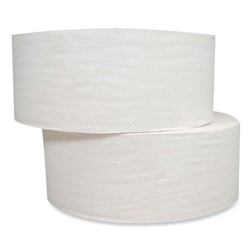 Image of GEN GEN202 JRT Jumbo Bath Tissue, Septic Safe, 2-Ply, 3.25" x 720 ft, White, 12 Rolls/Carton