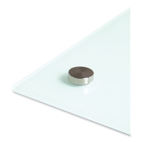 Image of U Brands Glass Dry Erase Board, 48" x 36" (Actual Size: 47" x 35"), White Surface