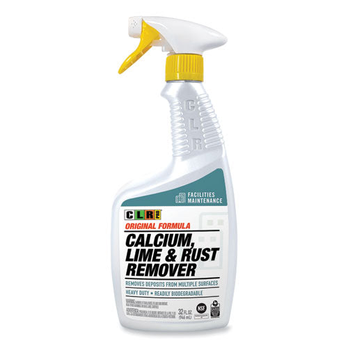 Image of CLR PRO® FM-CLR32-6PRO Calcium, Lime and Rust Remover, 32 oz Spray Bottle, 6/Carton