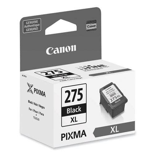 Image of Canon® 4981C001 4981C001 (PG-275XL) Chromalife 100 High-Yield Ink, 400 Page-Yield, Black
