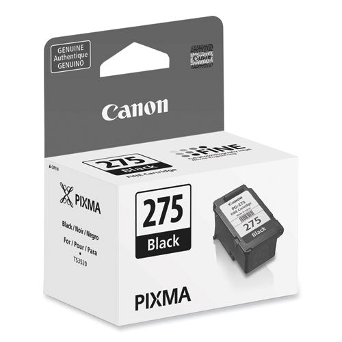 Image of Canon® 4982C001 4982C001 (PG-275) Chromalife 100 Ink, 180 Page-Yield, Black