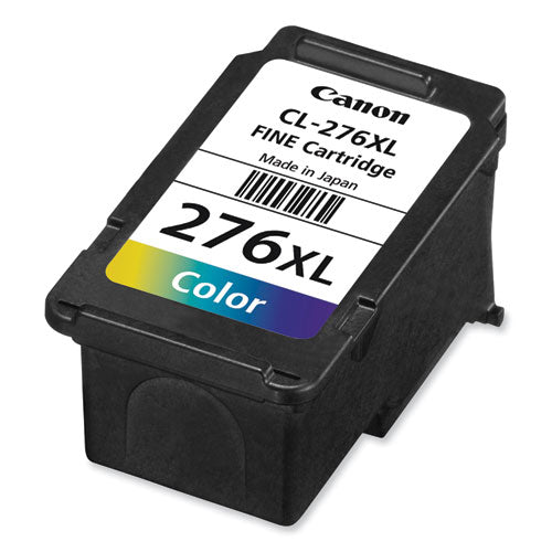 Image of Canon® 4987C001 4987C001 (CL-276XL) Chromalife 100 High-Yield Ink, 300 Page-Yield, Tri-Color