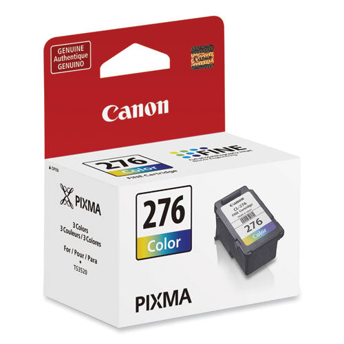 Image of Canon® 4988C001 4988C001 (CL-276) Chromalife100 Ink, 180 Page-Yield, Tri-Color
