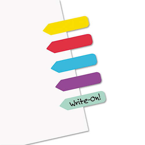 Image of Redi-Tag® B72001 Mini Arrow Page Flags, Blue/mint/purple/red/yellow, 154 Flags/pack