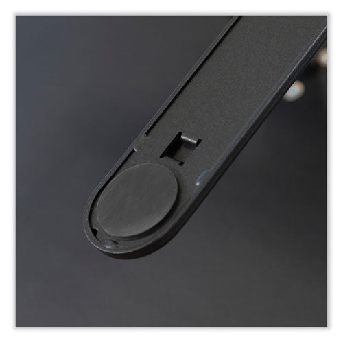 Image of Safco® 2180BL Stance Height-Adjustable Laptop Stand, 26.9 x 18 x 1.25 to 15.75, Black, Supports 15 lbs