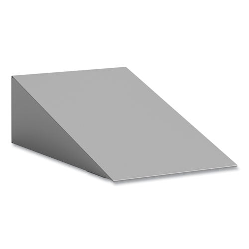 Image of Safco® 5516GR Single Sloped Metal Locker Hood Addition, 12w x 18d x 6h, Gray