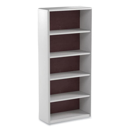 Image of Safco® 7173GR ValueMate Economy Bookcase, Five-Shelf, 31.75w x 13.5d x 67h, Gray