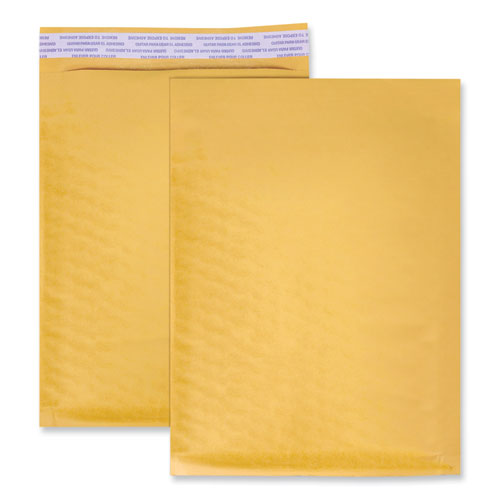 Image of UniversalÂ® Peel Seal Strip Cushioned Mailer, #000, Extension Flap, Self-Adhesive Closure, 4 x 8, 25/Carton