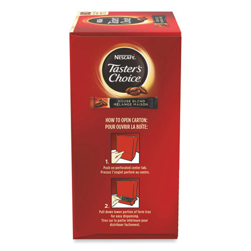 Image of Nescafe® 11005773 Taster's Choice Stick Pack, House Blend, 80/box
