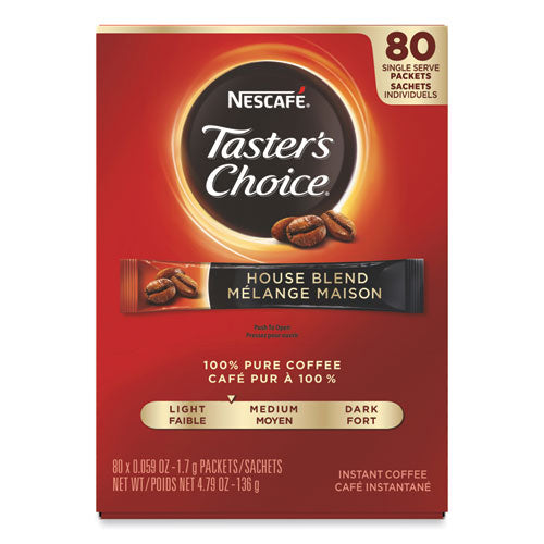 Image of Nescafe® 11005773 Taster's Choice Stick Pack, House Blend, .06 Oz, 480/carton