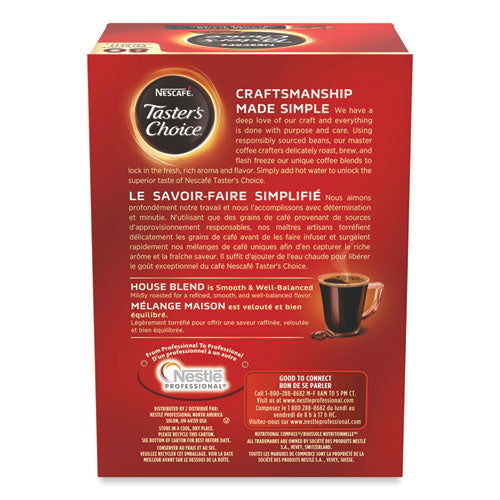 Image of Nescafe® 11005773 Taster's Choice Stick Pack, House Blend, 80/box