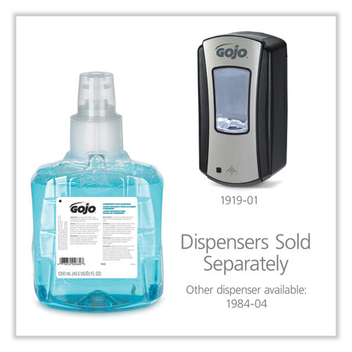 Image of GOJO® 1916-02 Pomeberry Foam Handwash Refill, For LTX-12 Dispenser, Pomegranate Scent, 1,200 mL, 2/Carton