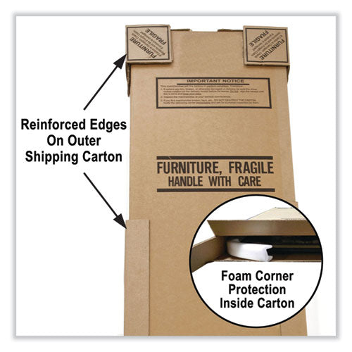 Image of Correll® 2448TF06954P Height-Adjustable Activity Tables, Rectangular, 48w x 24d x 10h, Medium Oak, 4/Pallet