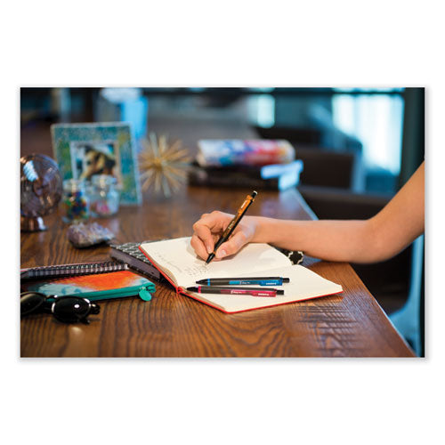 Image of Zebra® 55403 Z-Grip Plus Mechanical Pencil, 0.7mm, HB (#2), Black Lead, Assorted Barrel Colors, 3/Pack