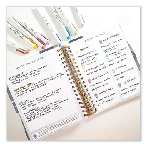 Image of Zebra® 78525 Mildliner Double Ended Highlighter Variety Pack, Asst Ink Colors, Bold-Chisel/Fine-Bullet Tips, Asst Barrel Colors, 25/Pack