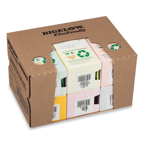 Image of Bigelow® RCB17578 Assorted Tea Packs, Six Flavors, 28/box, 168/carton