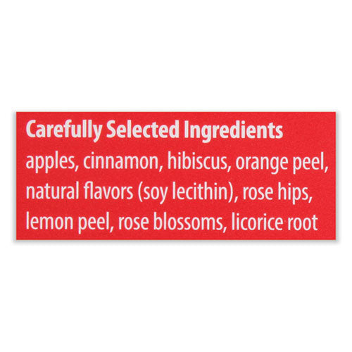Image of Bigelow® RCB11397 Apple Cinnamon Herbal Tea, 0.09 Tea Bag, 28/box