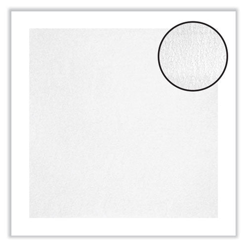Image of Hoffmaster® 125702 Linen-Like Natural Flat Pack Napkin, 16 x 16, White, 1,200/Carton
