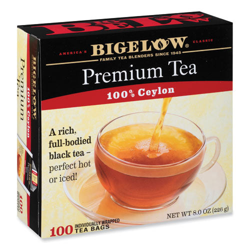 Image of Bigelow® RCB00351 Single Flavor Tea, Premium Ceylon, 100 Bags/box