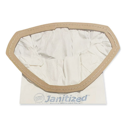 Image of Janitized® JAN-PTSCP10-2(10) Vacuum Filter Bags Designed to Fit ProTeam Super Coach Pro 10, 100/Carton
