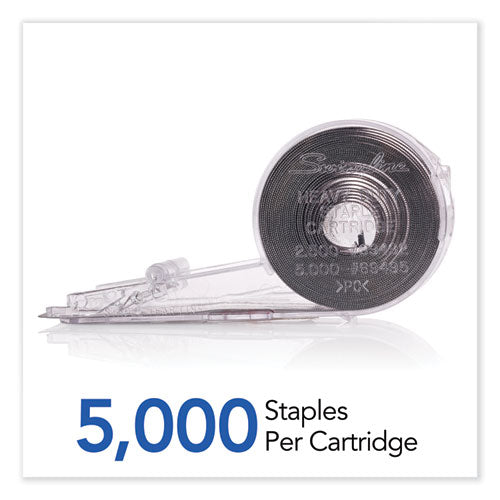 Image of Swingline® S7069495B Cartridge Staples, 0.38" Leg, 0.5" Crown, Steel, 5,000/box