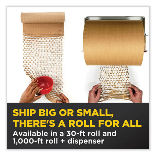 Image of Scotch PCW-1230 Cushion Lock Protective Wrap, 12" x 30 ft, Brown