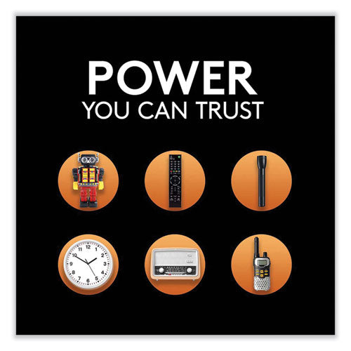 Image of Duracell® MN13R8DW CopperTop Alkaline D Batteries, Peggable Retail Pack, 8/Pack