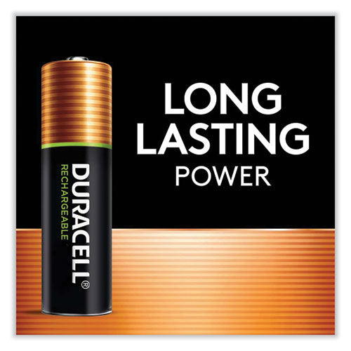 Image of Duracell® CEF14 Ion Speed 1000 Advanced Charger, For Aa And Aaa, Includes 4 Aa Nimh Batteries