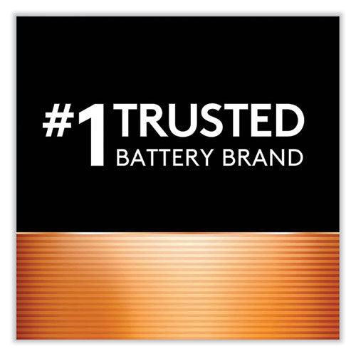 Image of Duracell® MN16RT4Z Coppertop Alkaline 9v Batteries, 4/pack