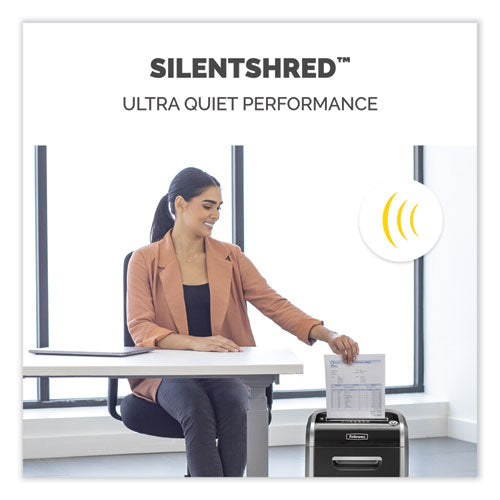 Image of Fellowes® 3227901/3227917 Powershred 79ci 100% Jam Proof Cross-Cut Shredder, 16 Manual Sheet Capacity