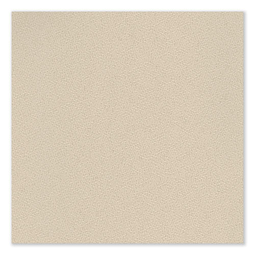 Image of Ghent OVG1-F90 Ovation 1 Door Enclosed Fabric Bulletin Board, 24.13" x 33.75", Beige Surface, Powder-Coated Gray Aluminum Frame