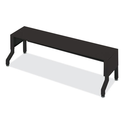 Image of Safco® 7756BL E-Z Sort Satellite Mail Station Base, 57.5 x 18.25 x 14 to 19, Black